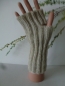 Preview: Anleitung No . 17 - Handstulpe Nature